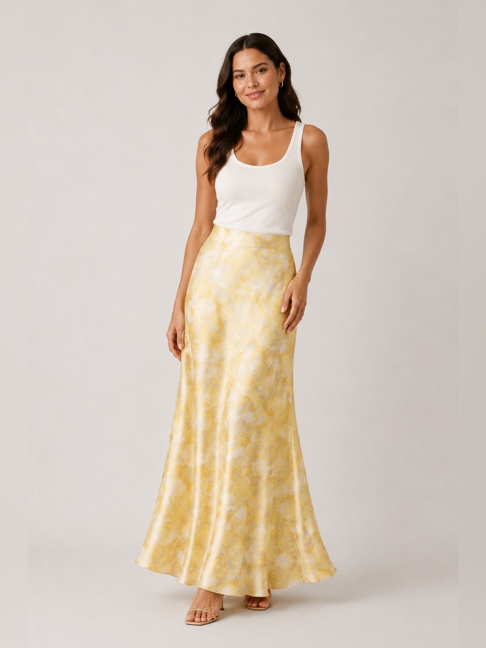 RICKI’S Satin Maxi Skirt
